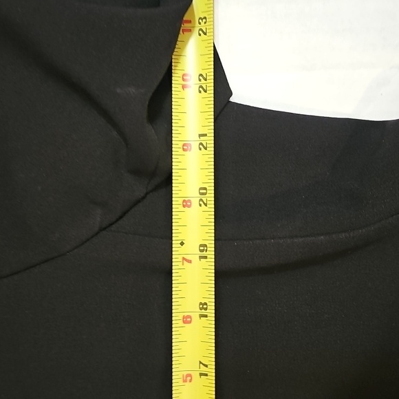 Amanda Smith Woman jacket coat 16W black work shoulder pads double breast layer - Picture 13 of 16